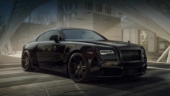 Ателье Spofec выпустило Rolls-Royce Wraith Black Badge
