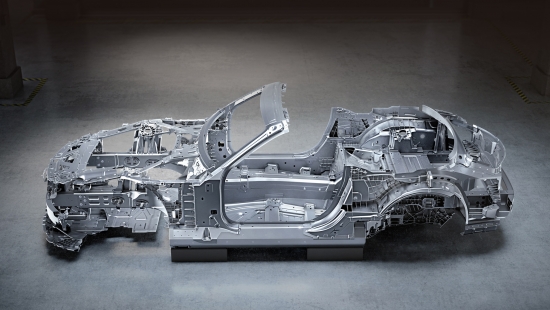 Каркас AMG SL будет использовать больше легких материалов